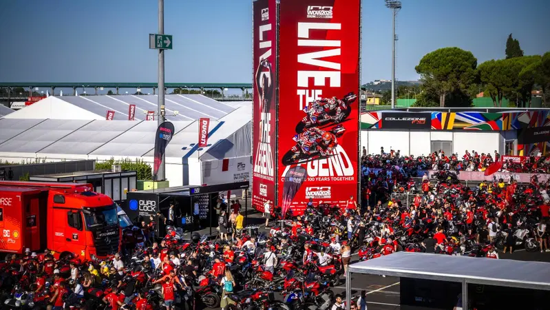Il World Ducati Week del Centenario &egrave; il pi&ugrave; grande di sempre: 118mila presenze da 94 Paesi [GALLERY]