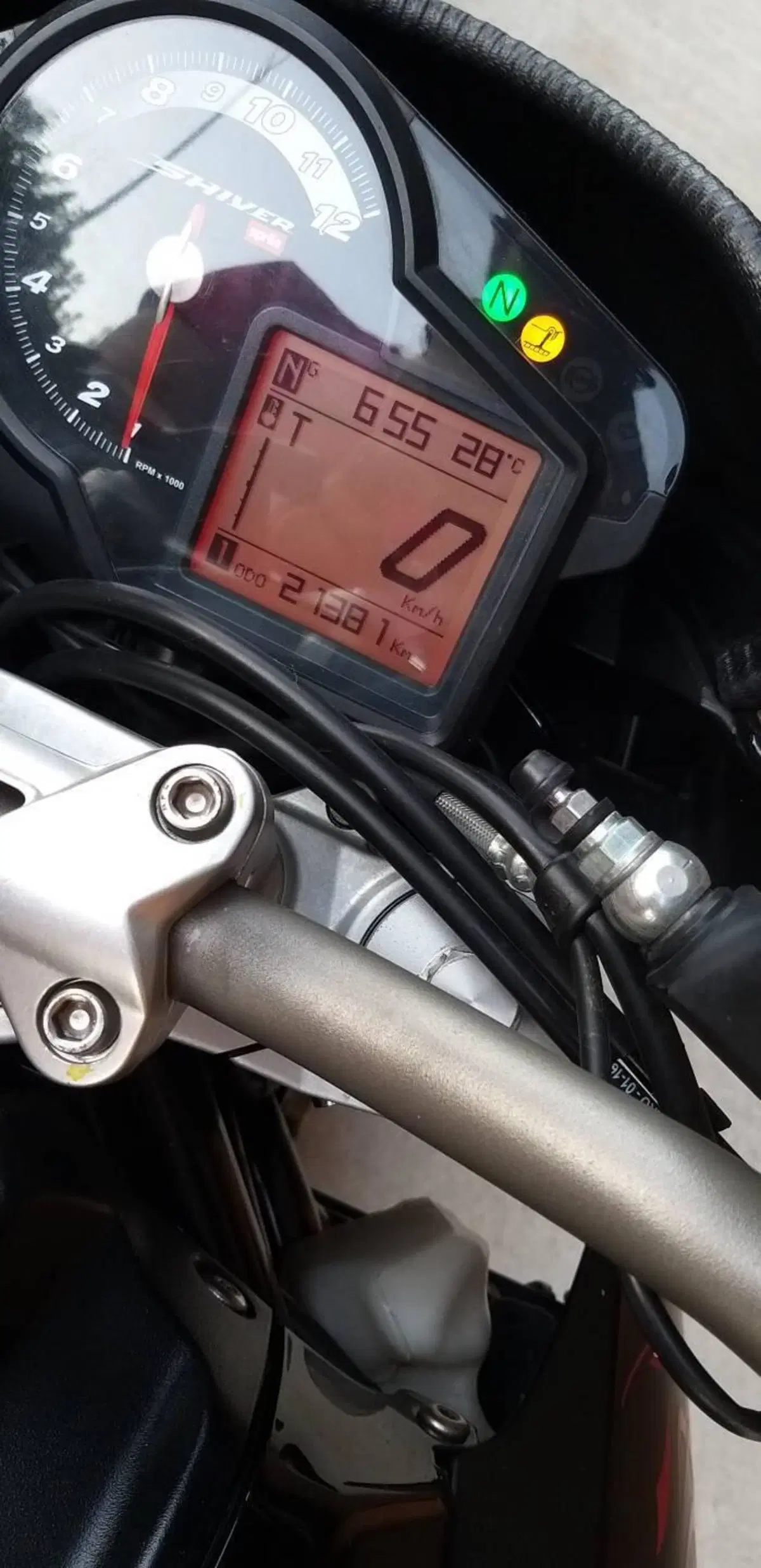 Aprilia Shiver 750 ABS (2010 - 17) (3)
