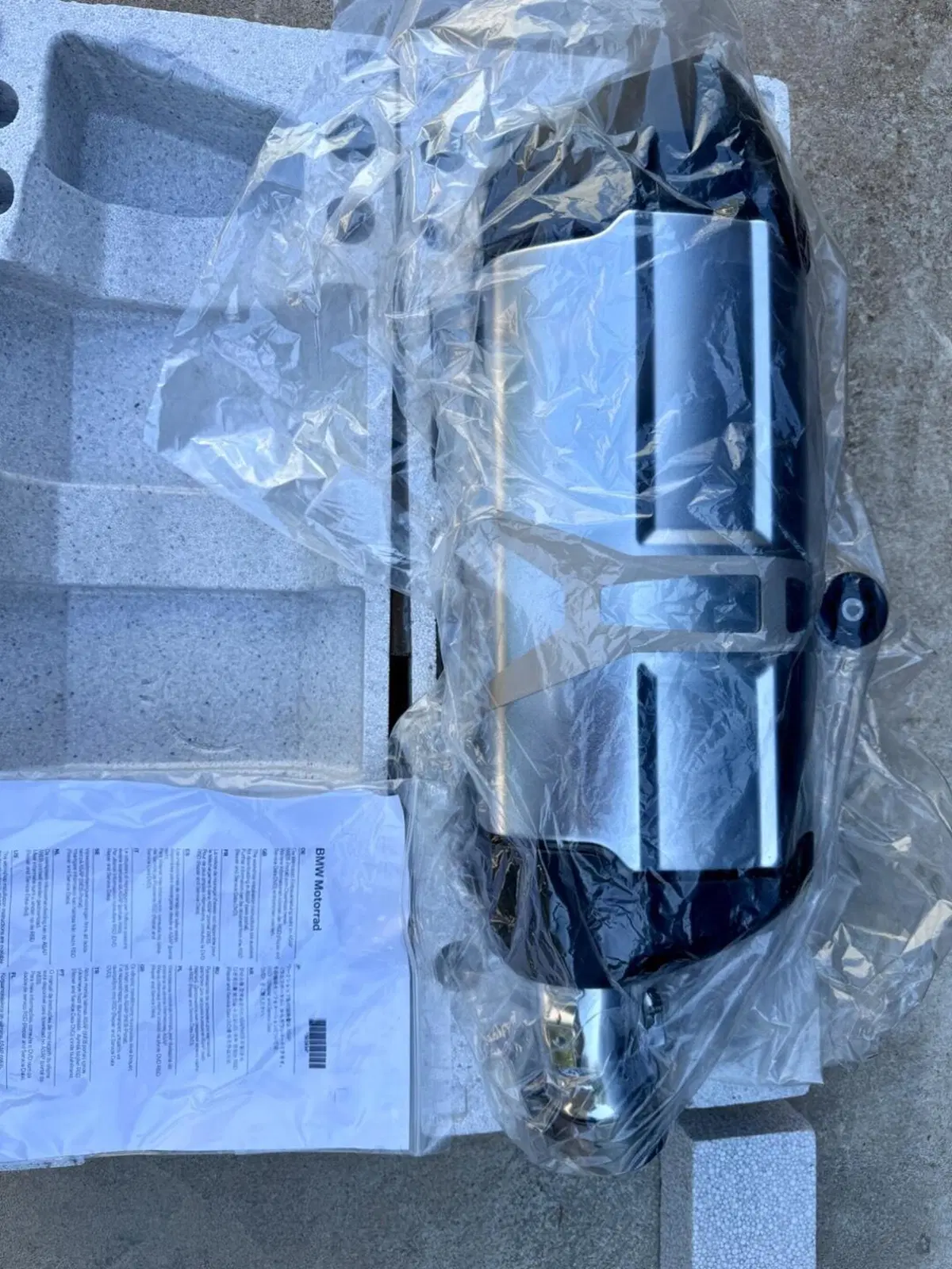 Terminale Scarico ORIGINALE BMW 1250GS NUOVO (2)