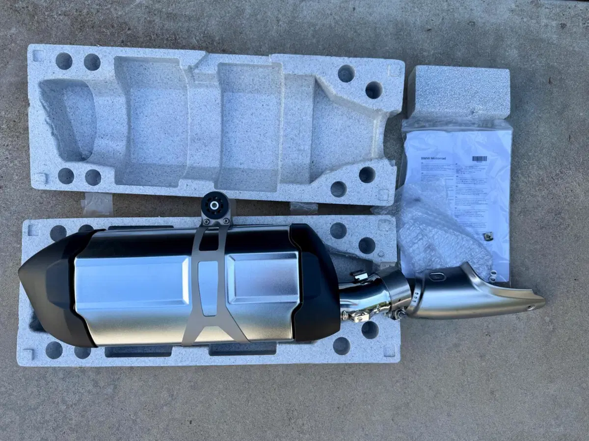 Terminale Scarico ORIGINALE BMW 1250GS NUOVO (5)