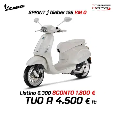 Vespa Sprint 125 Justin Bieber (2022 - 24) usata