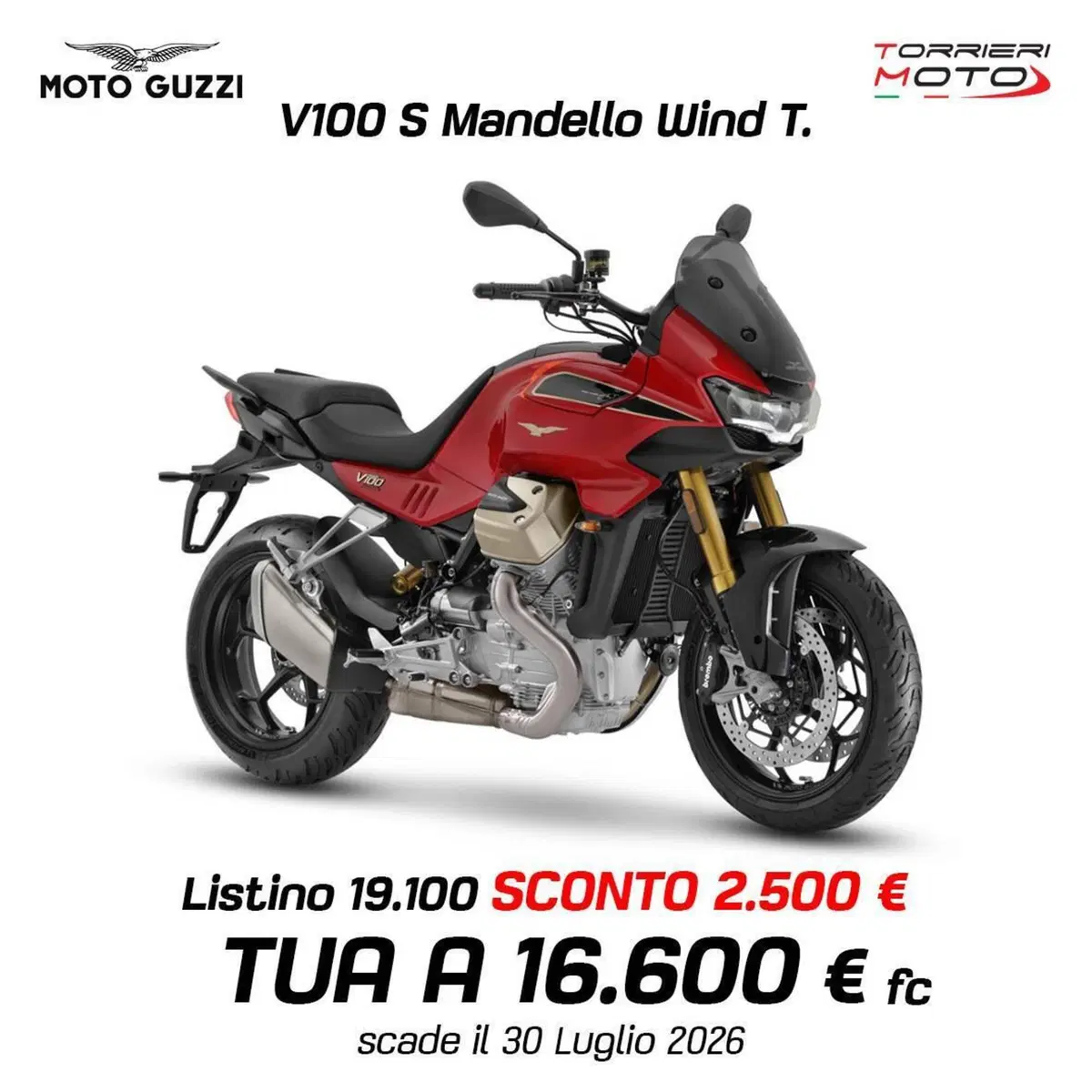 Moto Guzzi V100 Mandello Wind Tunnel (2025 - 26)