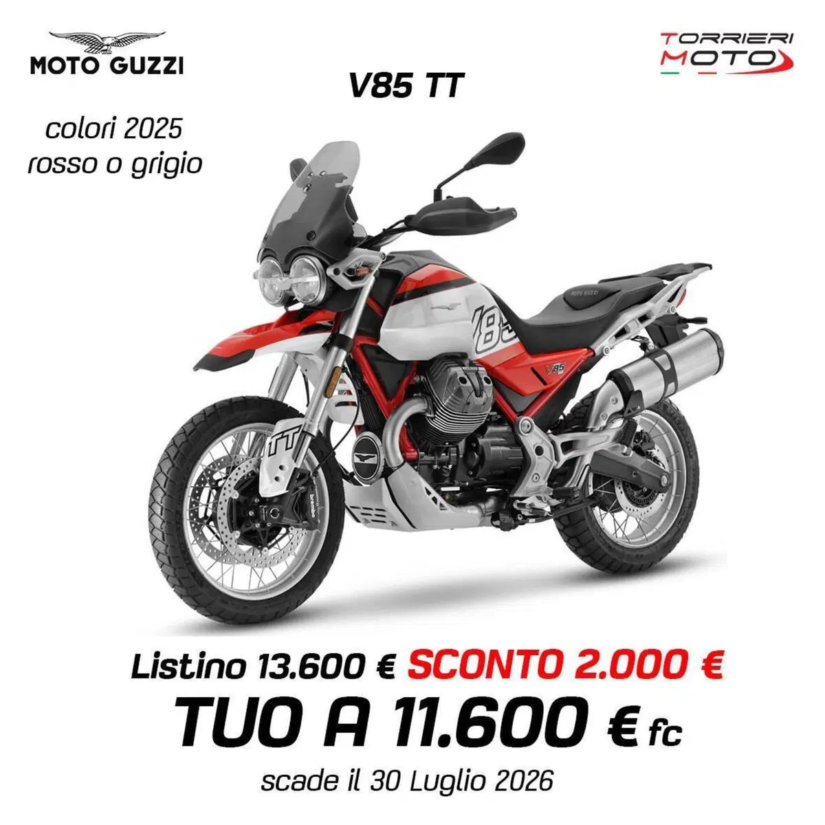 Moto Guzzi V85 TT (2024 - 26)