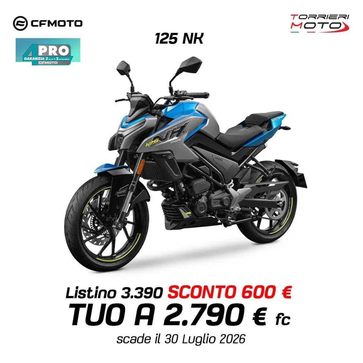 CFMOTO 125NK (2025 - 26)