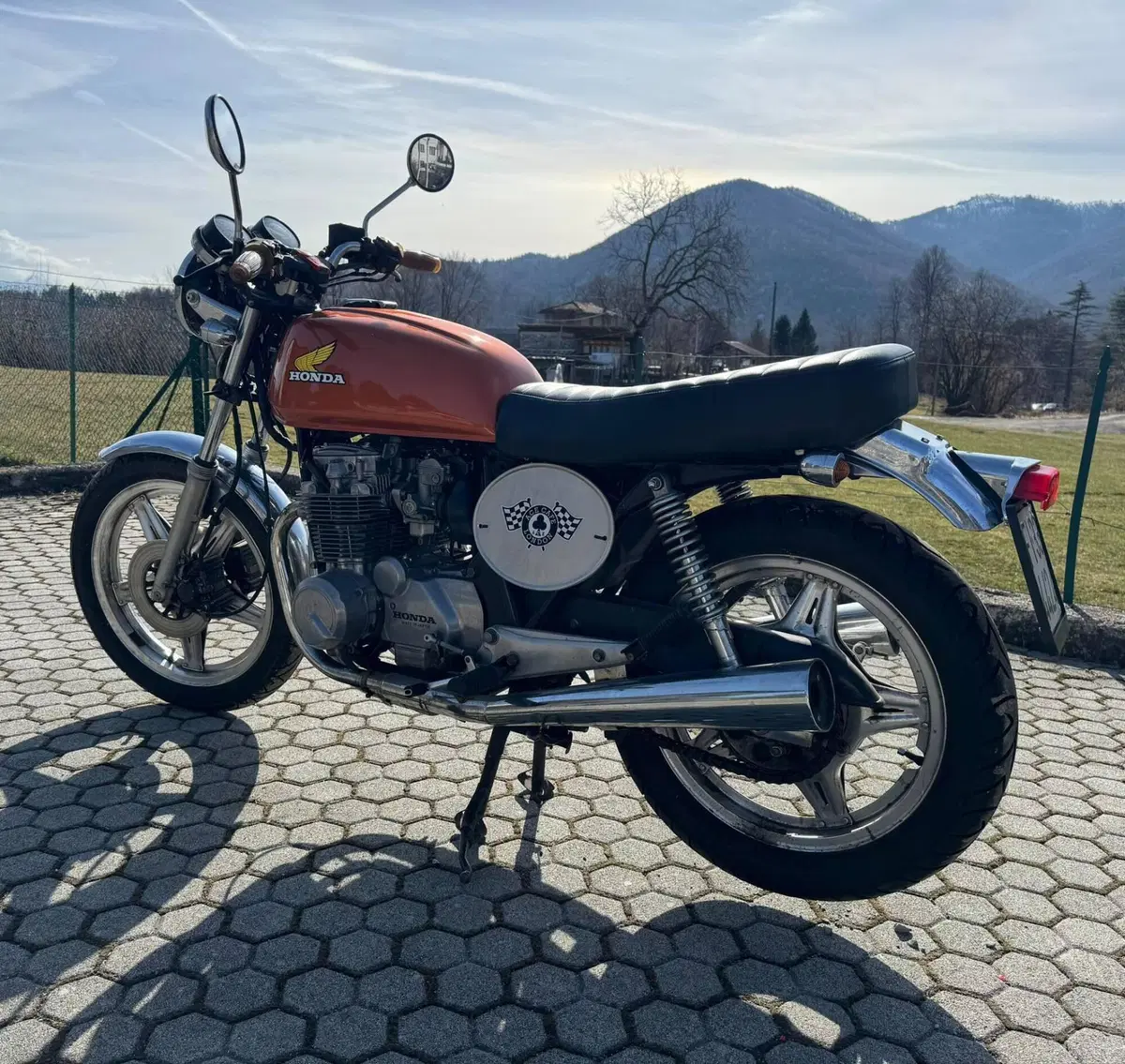 Honda CB 650 four cafe racer. (5)