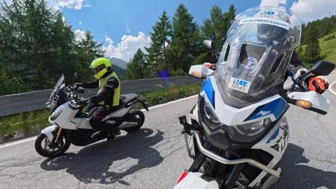 8° HAT ADVENTOURFEST SESTRIERE 2026 SU HONDA AFRICA TWIN  - VIDEO  DJI OSMO 360-DJI ACTION 6 - Neo 2