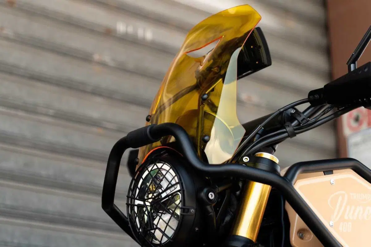 Triumph Dune 400: la Scrambler di Triumph che sogna il deserto (e forse un giorno in vendita) (5)