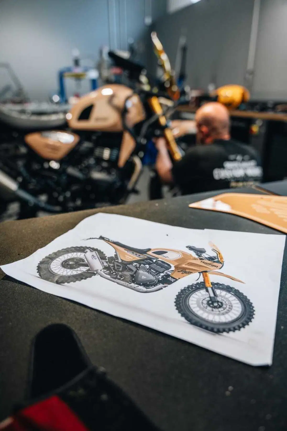 Triumph Dune 400: la Scrambler di Triumph che sogna il deserto (e forse un giorno in vendita) (6)