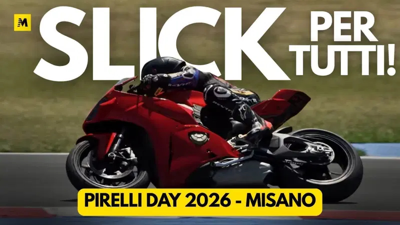 Slick per tutti? Abbiamo messo alla frusta le Pirelli SC3 a Misano [VIDEO]