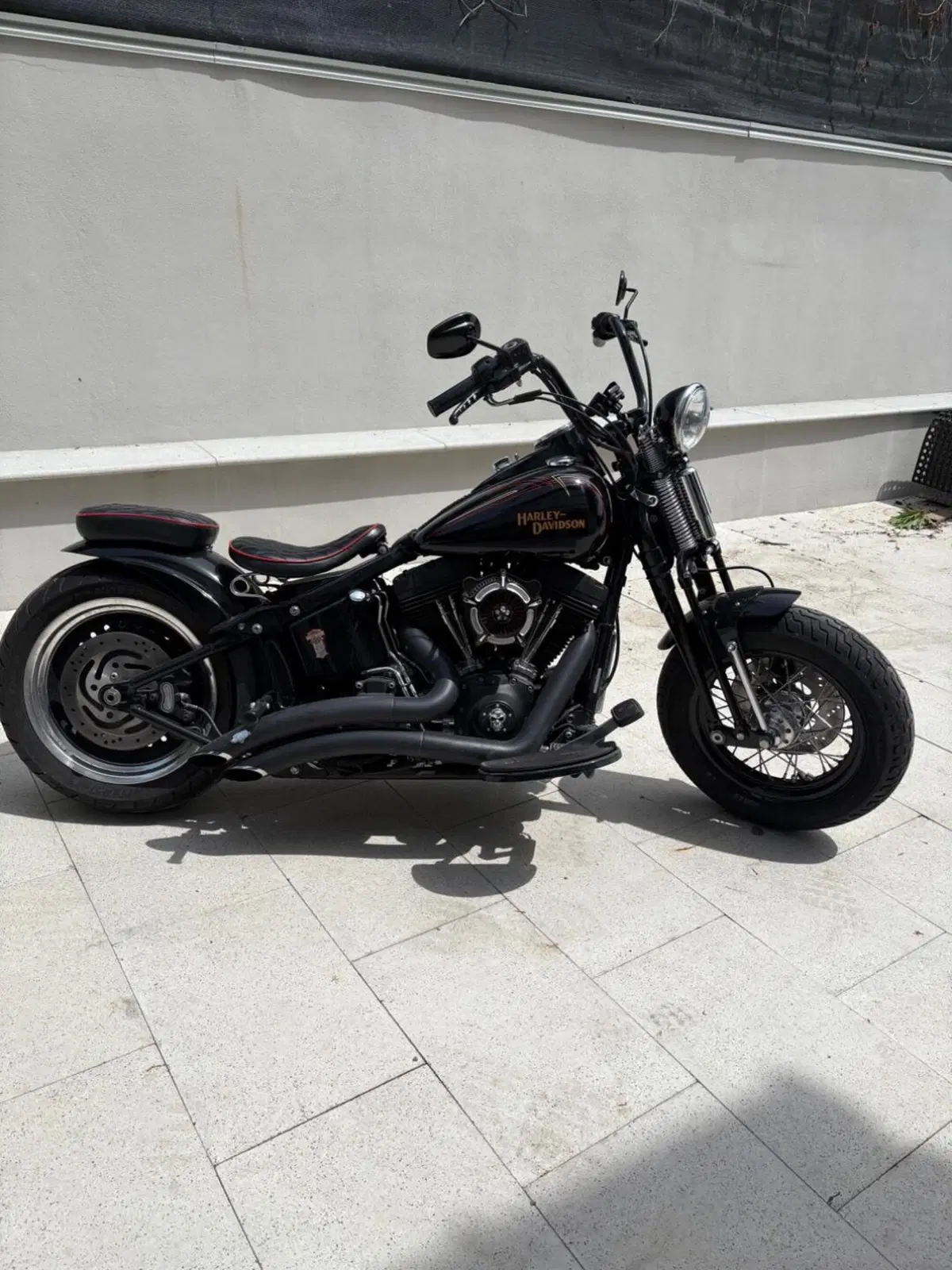 Harley-Davidson 1584 Cross Bones (2008 - 11) - FLSTSB