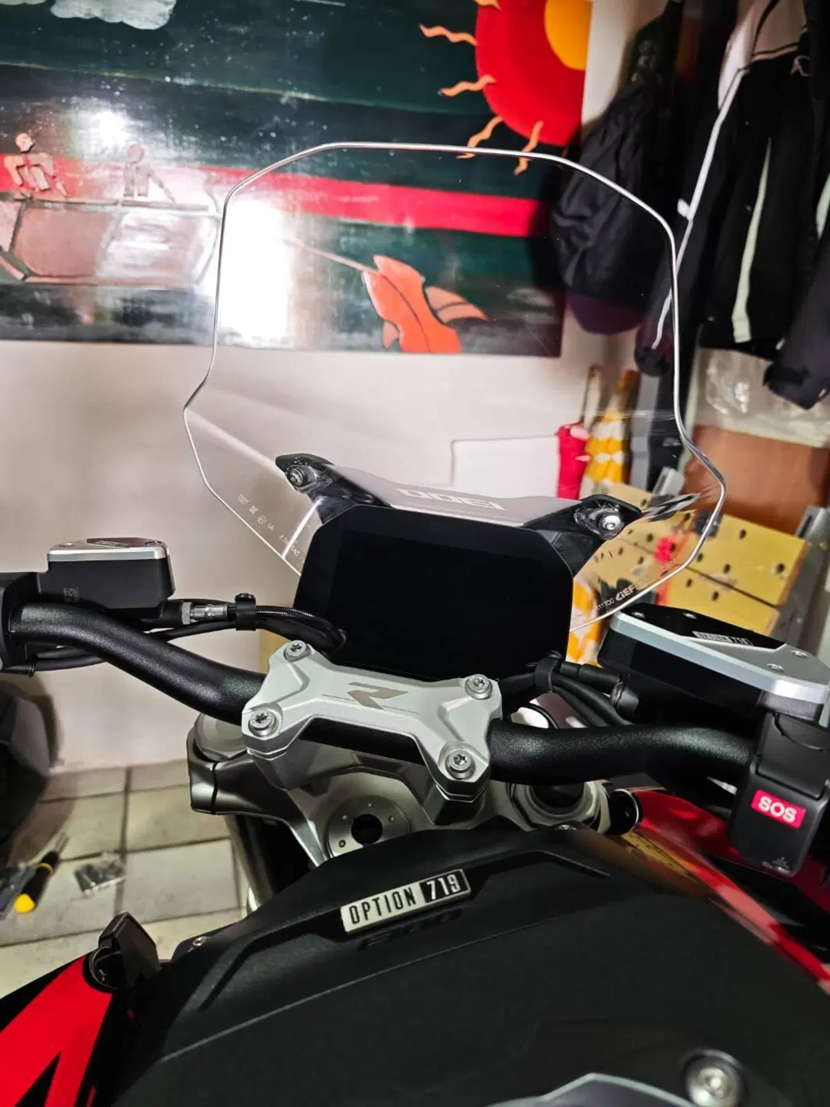 Parabrezza originale BMW r1300r (3)