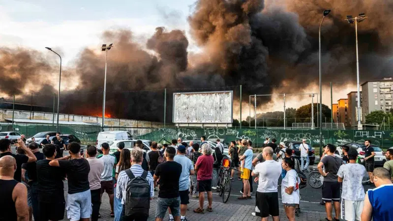 Incendio Milano, brucia il deposito Bartolini: batterie delle bici elettriche a rischio esplosione