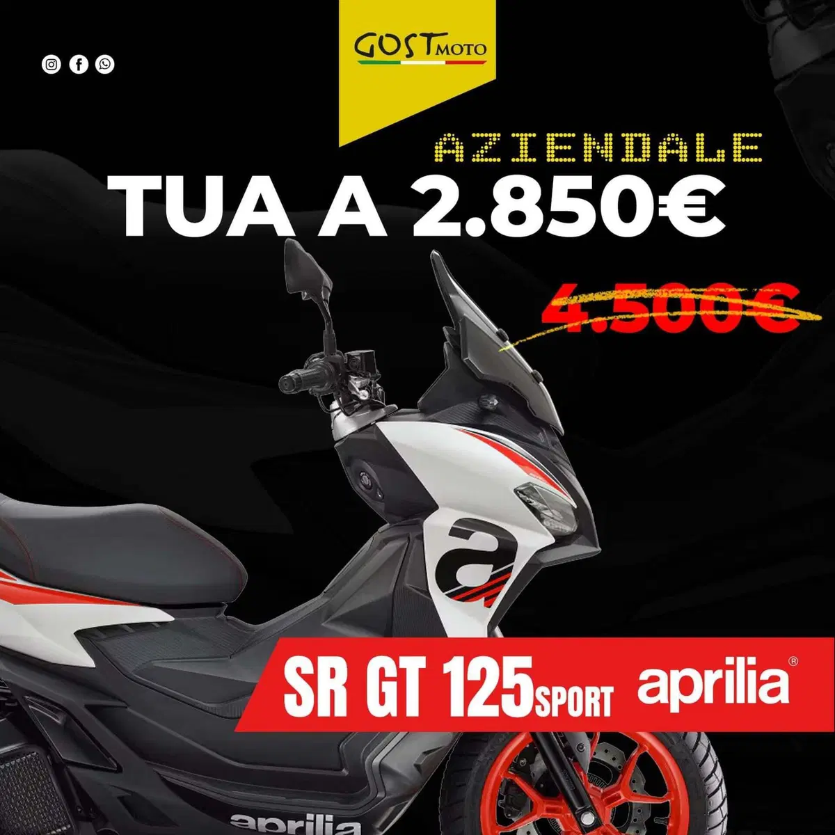 Aprilia SR GT 125 Sport (2025 - 26)