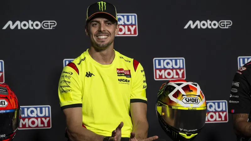 MotoGP 2026. GP di Germania. Fabio Di Giannantonio sulla firma con KTM: "Lasciare il team VR46 &egrave; difficile, ma l'anno prossimo inizia una nuova avventura"