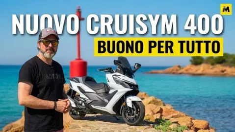 Test nuovo SYM Cruisym 400: lo scooter buono per tutto