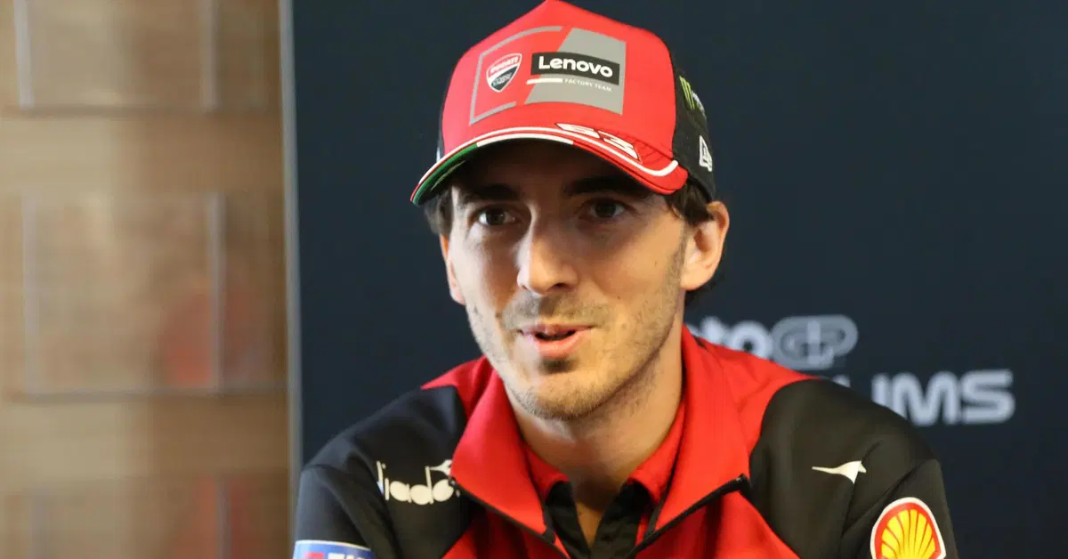 MotoGP 2026. GP di Germania. Pecco Bagnaia sulla gara al WDW: "Bulega &amp; co. imbattibili". Sul figlio appena nato: "Sovrasta tutto. Se dormo? Per ora s&igrave;"