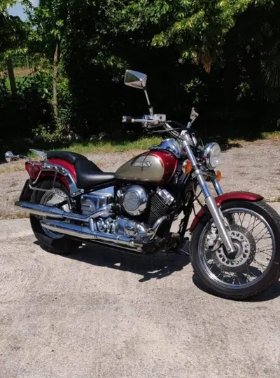 Yamaha XVS 650 dragstar - modello 4VR d'epoca