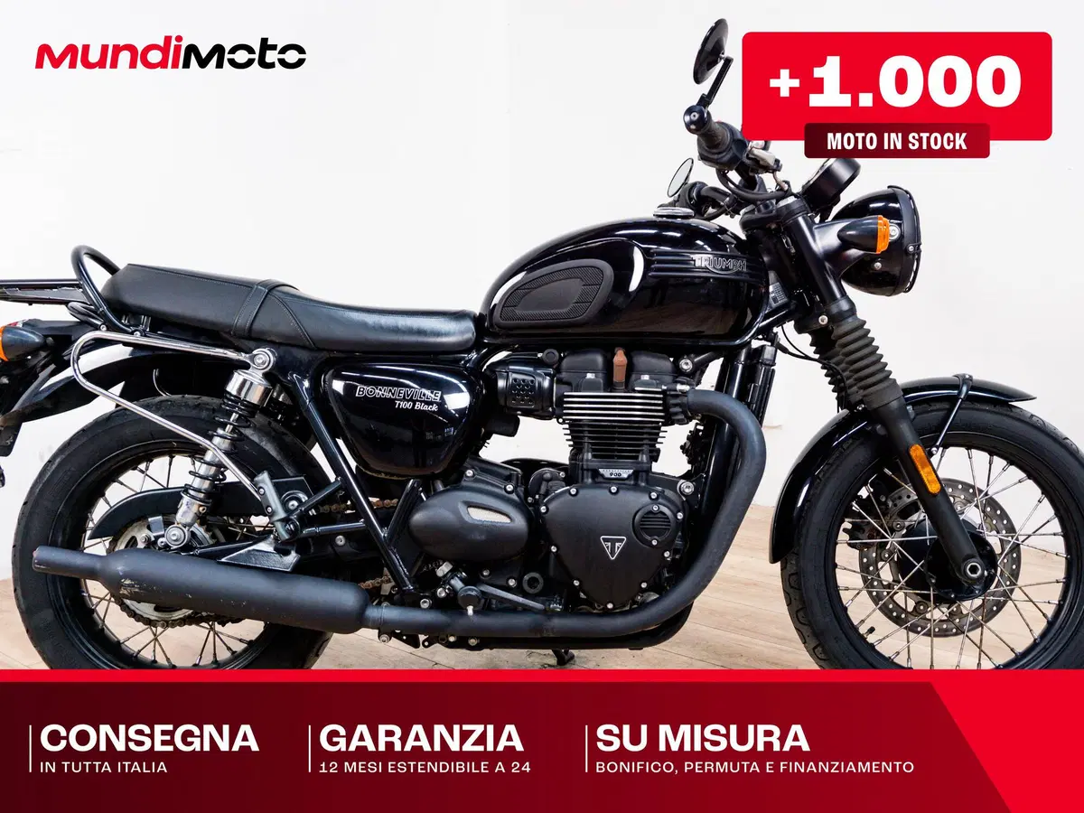 Triumph Bonneville T100 Black (2017 - 20)
