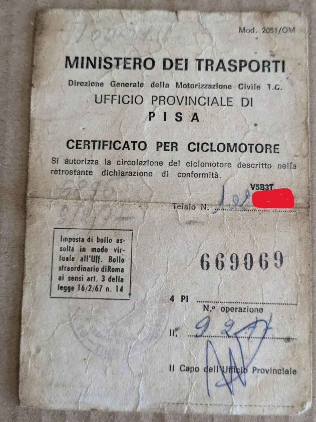 Piaggio Vespa 50 special V5B3T (11)