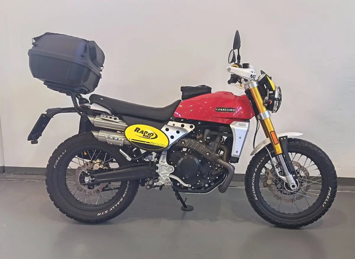 Fantic Motor Caballero 500 Scrambler (2021 - 23) (4)