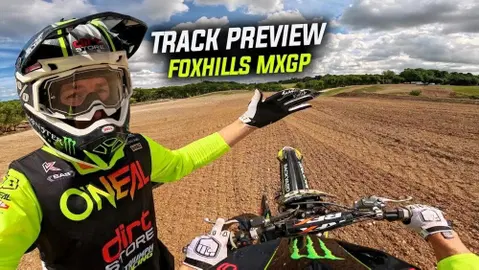 Tommy Searle Full GoPro Lap | NEW Foxhill MXGP Layout