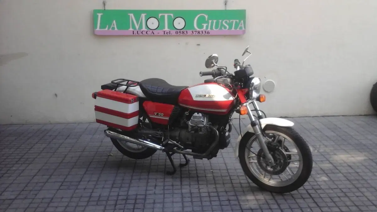 Moto Guzzi V 50 (1977 - 80)