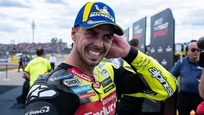 MotoGP 2026. GP di Germania. Fabio Di Giannantonio, terzo nella Sprint: "Domani potrebbe essere pi&ugrave; facile per le Aprilia, sar&agrave; una bella battaglia"