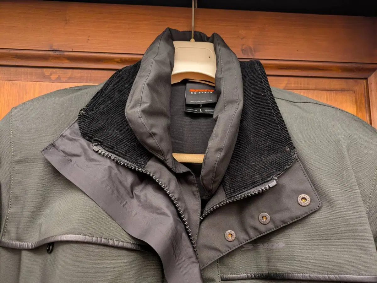 Giacca Moto Spidi D176 - Taglia L - Verde Militare (5)