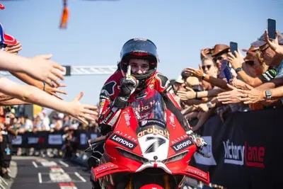 SBK 2026. GP del Regno Unito. Iker Lecuona: &ldquo;Ho vinto e sono felice, ma l&rsquo;importante &egrave; provarci sempre, sino alla fine&rdquo;.