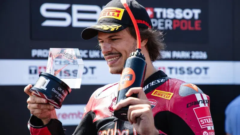 SBK 2026. GP del Regno Unito. Nicol&ograve; Bulega: &ldquo;Oggi sono tornato a guidare come so fare&rdquo;.