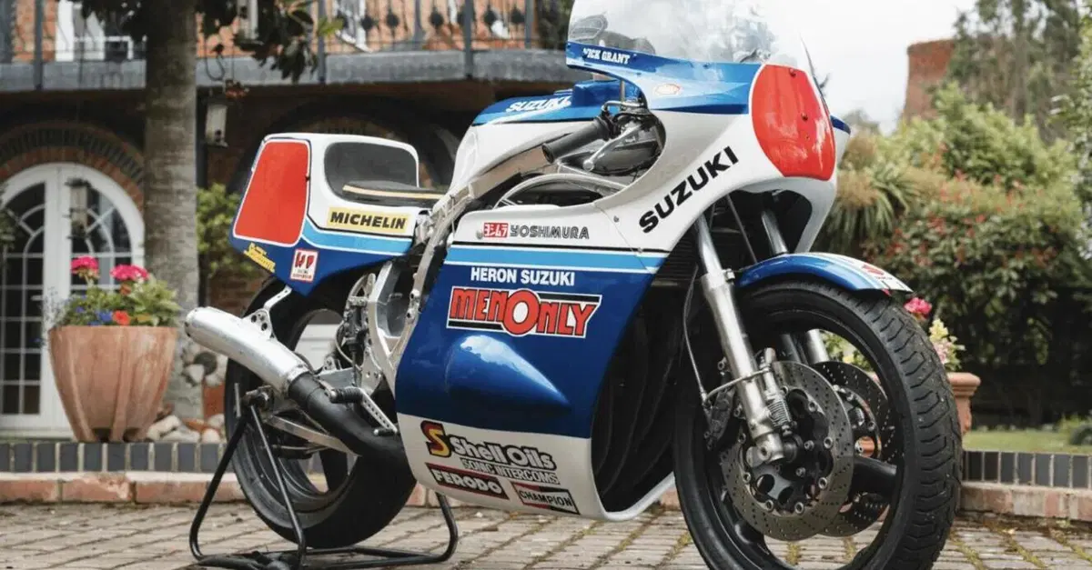 La Suzuki Heron di Mick Grant al Tourist Trophy &egrave; in vendita