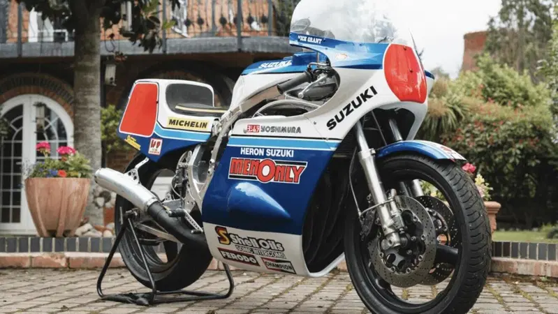 La Suzuki Heron di Mick Grant al Tourist Trophy &egrave; in vendita