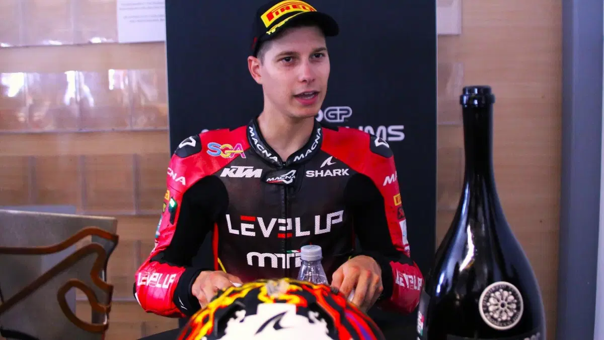 MotoGP 2026. GP di Germania. Matteo Bertelle torna sul podio: "La mia dieta? Mangiare il meno possibile. In Moto3 il peso &egrave; una zavorra enorme"
