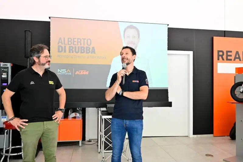 Alberto Di Rubba durante la nostra intervista dal vivo