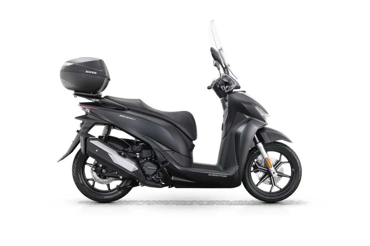 QJ presenta SQ350, lo scooter a ruote alte da 29 cavalli (11)