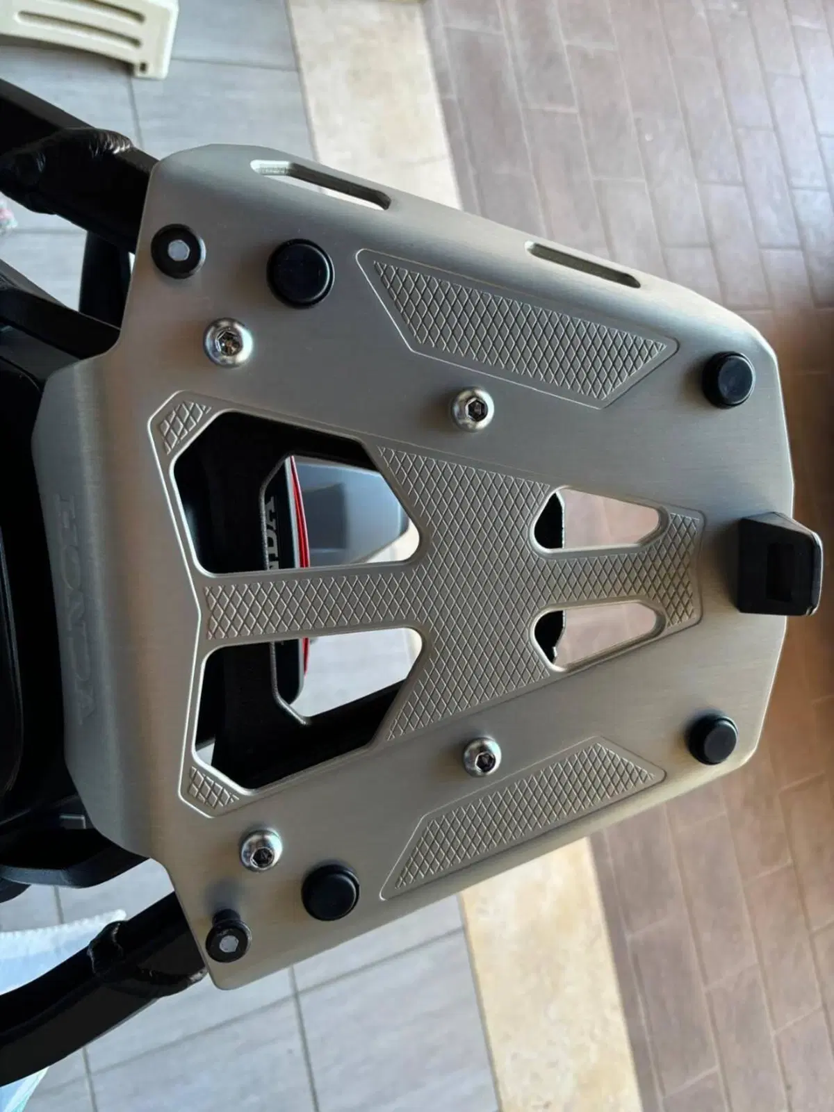 Bauletto alluminio originale Honda Africa Twin (5)