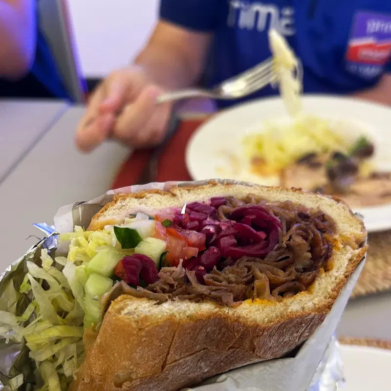 Il suddetto Kebab nell'hospitality Pramac