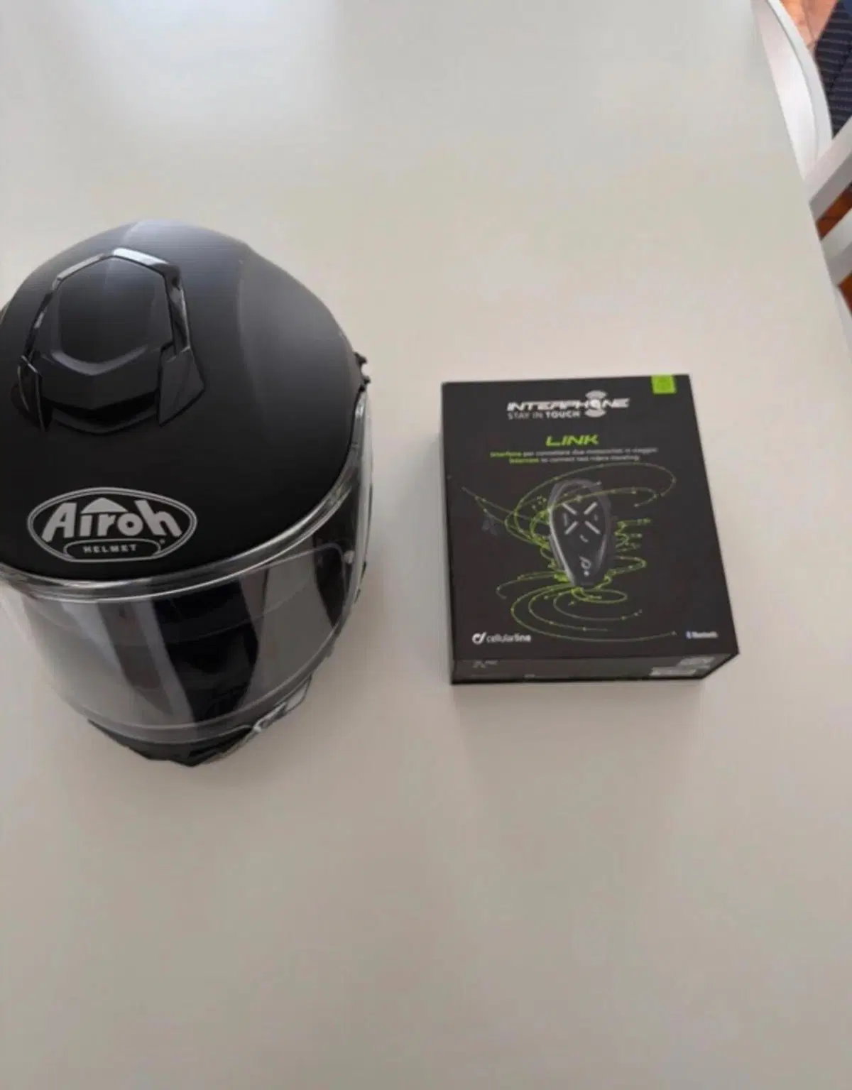 Casco integrale Airoh con interphono (10)