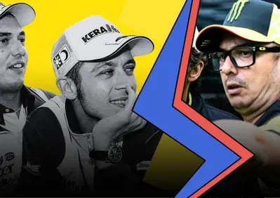 MotoGP 2026. ESCLUSIVO - Con Uccio Salucci, 9 aneddoti sui 9 mondiali di Valentino Rossi: dall'anice di Graziano alla prima volta in MotoGP: Questa moto fa... [VIDEO]