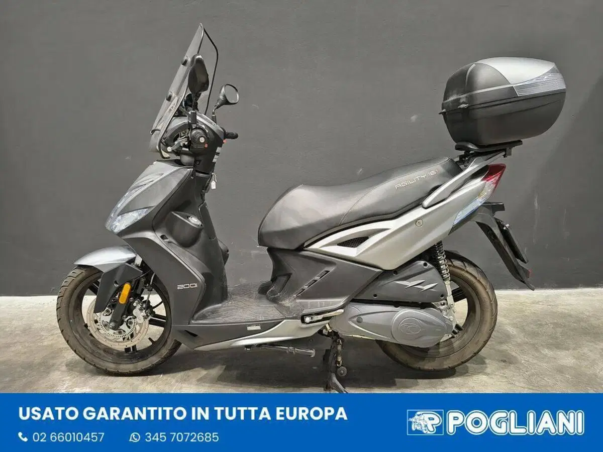 Kymco Agility 200i R16 + (2021 - 25) (5)