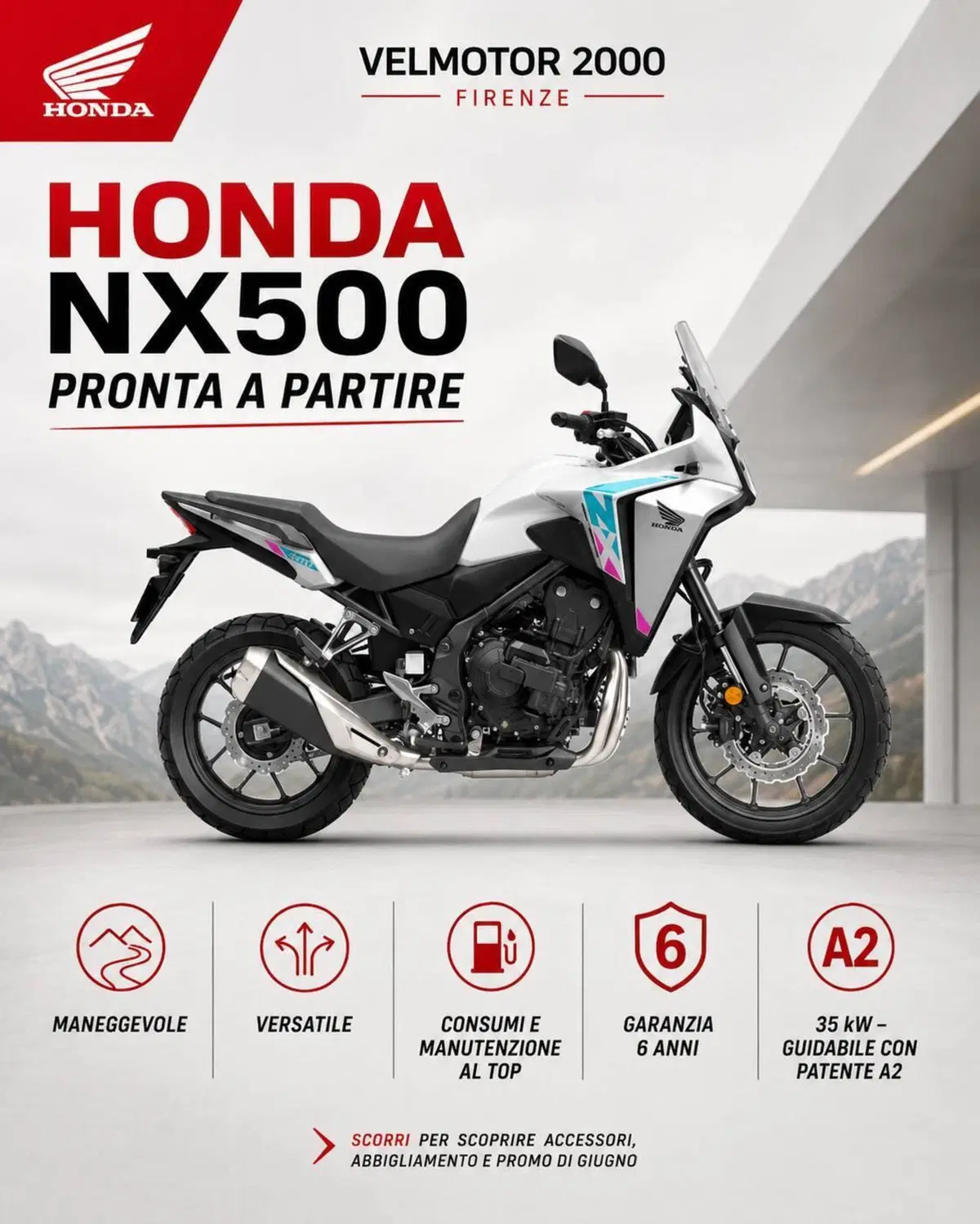 Honda NX500 (2026)