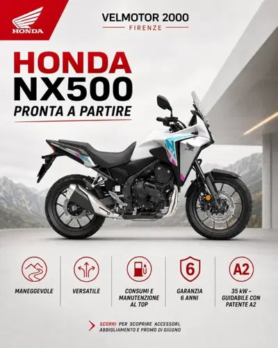 Honda NX500 (2026) nuova