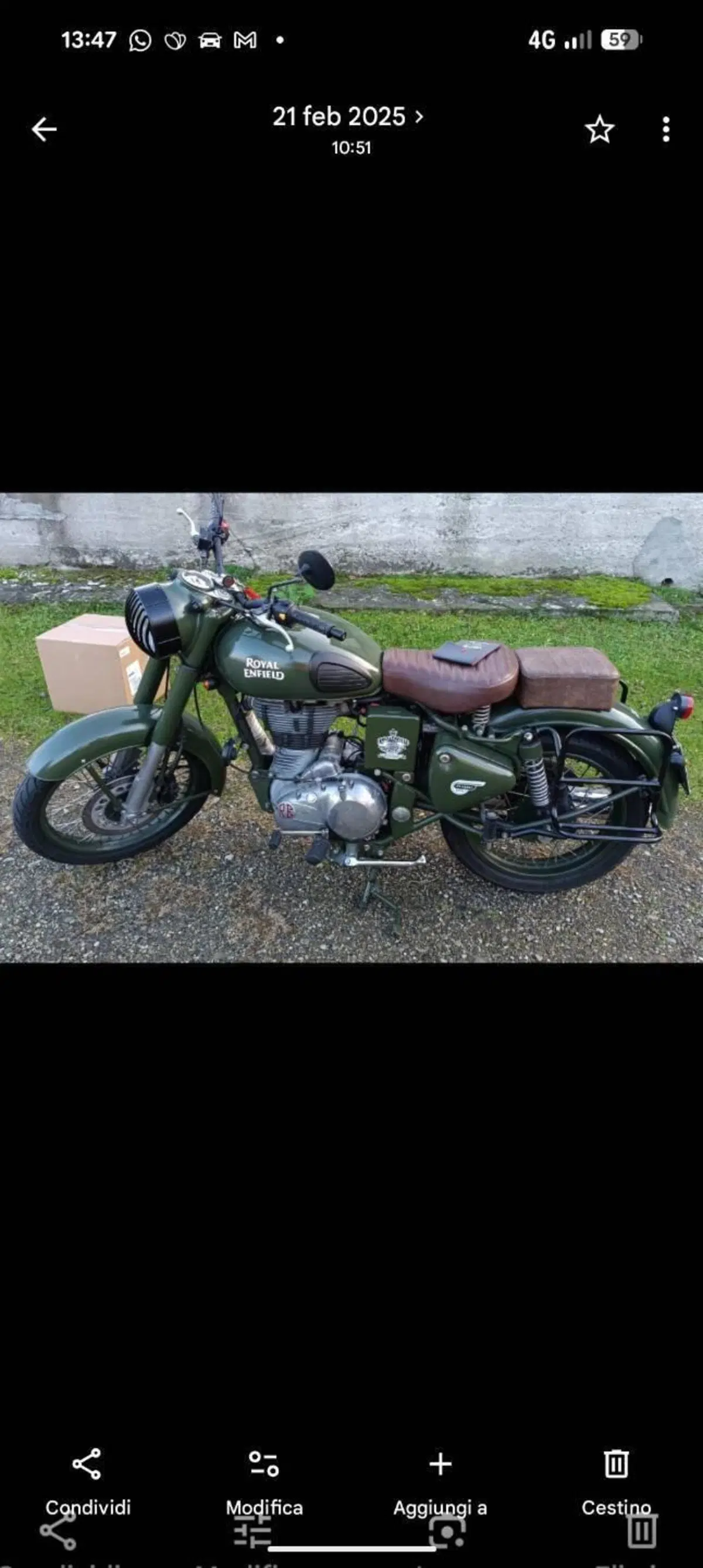 Royal Enfield Classic 500 EFI Battle Green (2017 - 20) (5)