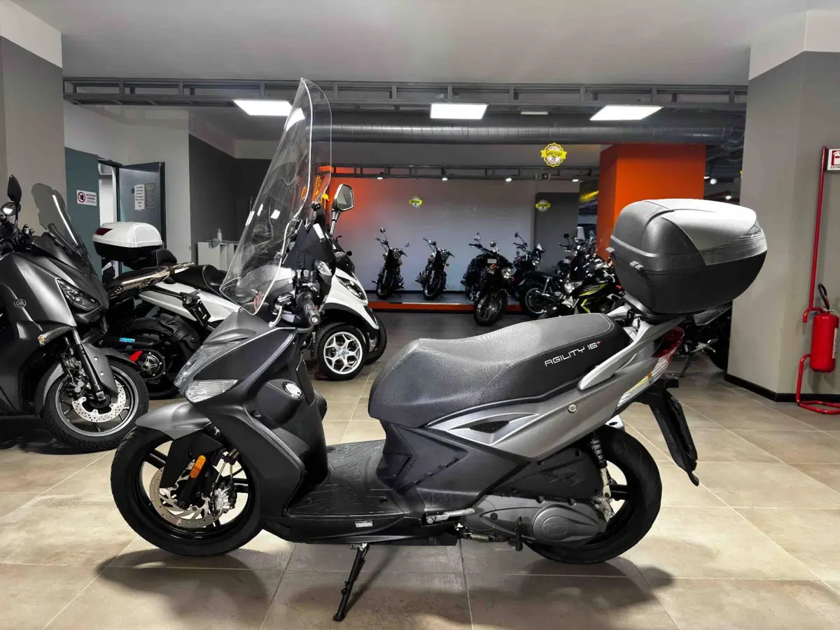 Kymco Agility 125 R16 + (2017 - 20) (4)