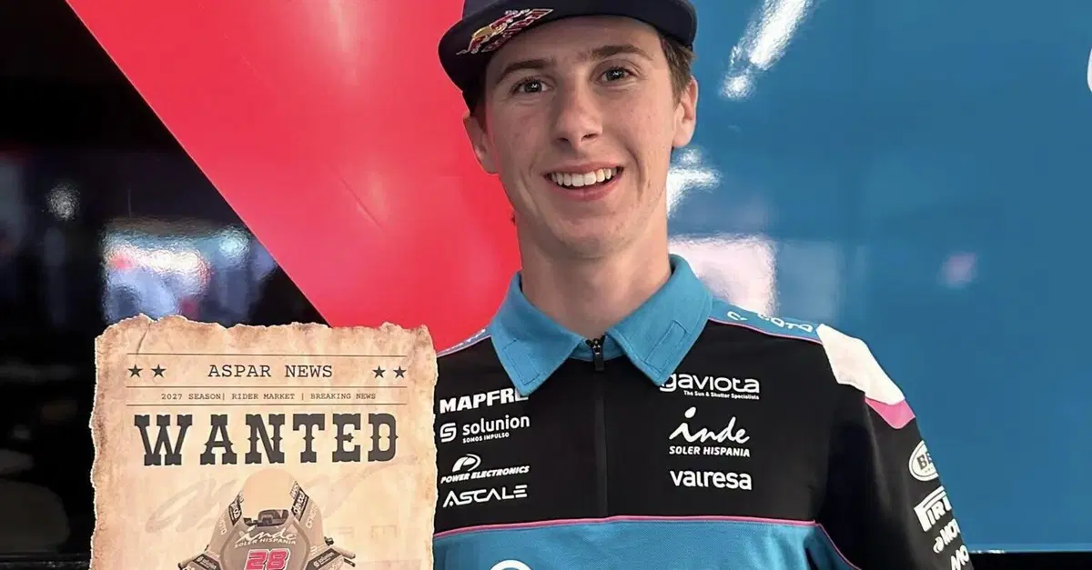 MotoGP 2026. Ufficiale: Maximo Quiles in Moto2 dal 2027! Continuer&agrave; con il team Aspar [VIDEO]