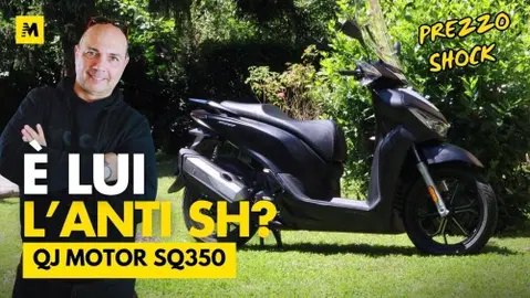 Test anteprima scooter QJ Motor SQ 350: com’è fatto e come va davvero