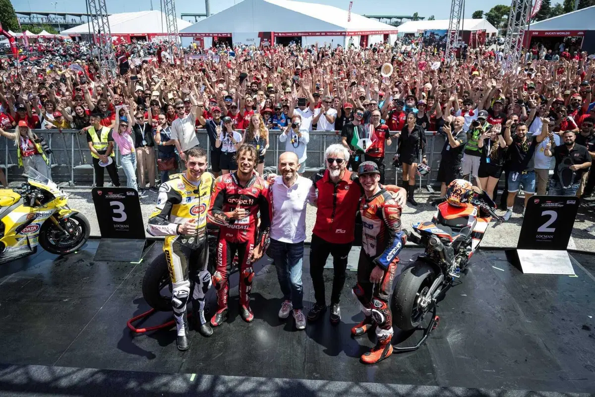 Moto d’Italia. Ducati. Lasciamo stare Volkswagen. Claudio Domenicali. “È il ducatista uno dei principali azionisti dell'azienda” (18)