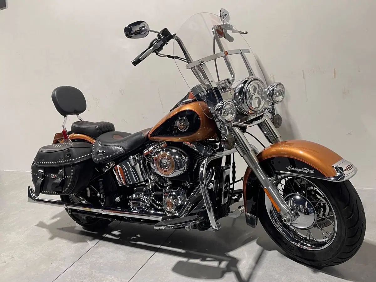 Harley-Davidson 1584 Heritage Classic (2008 - 10) - FLSTC (2)