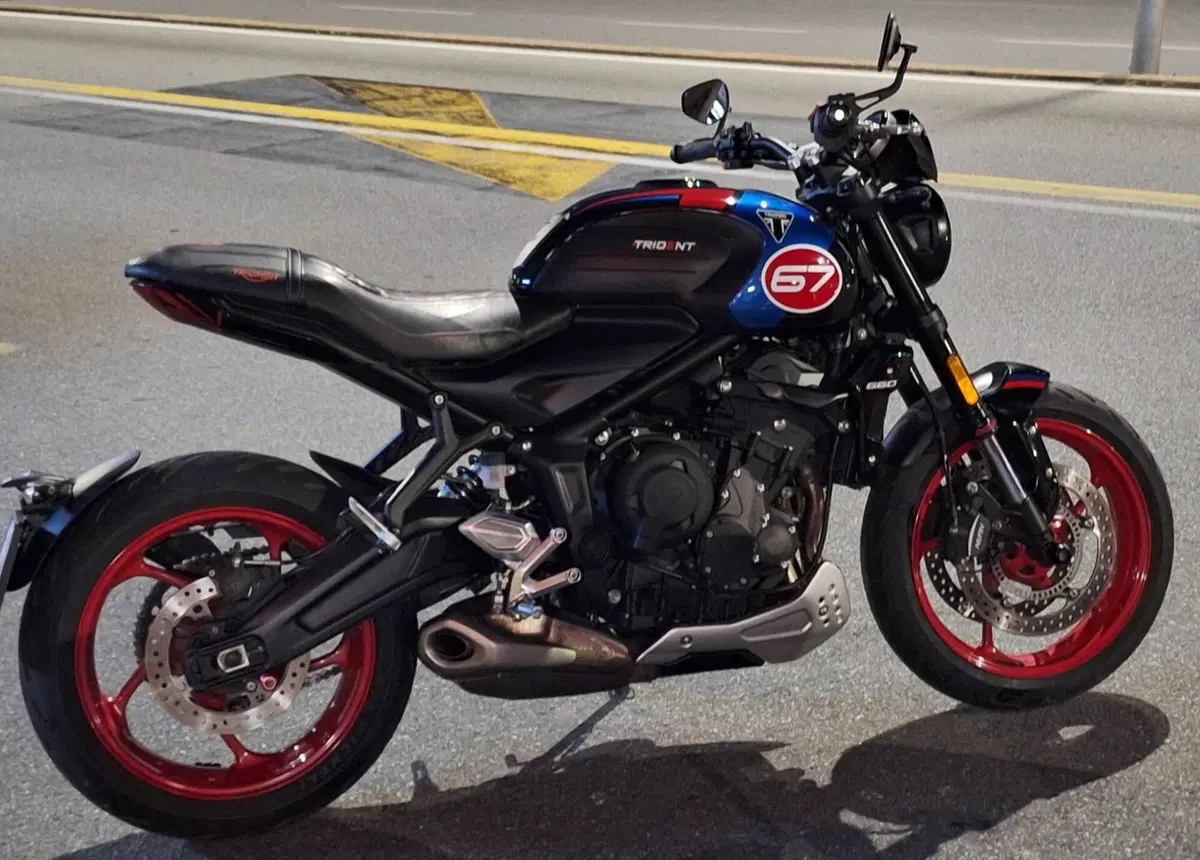 Triumph Trident 660 Triple Tribute Edition (2025 - 26)