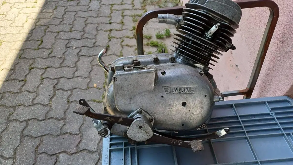 Laverda 100 Turismo 1955 motore completo ottime co (3)